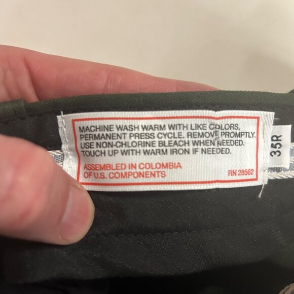 Green Security Uniform Pants EUC Men’s Pants Size 35R - Picture 8 of 9